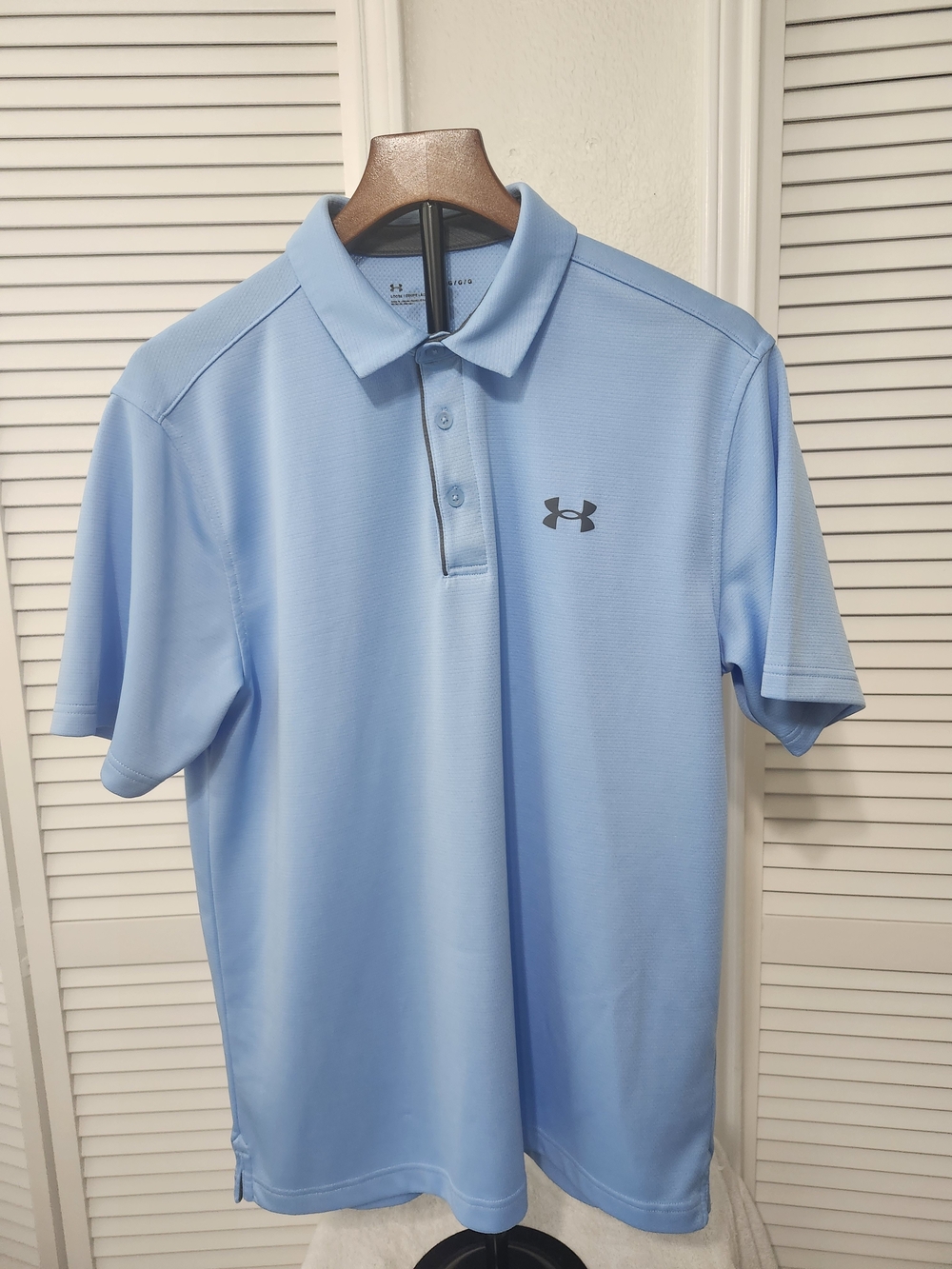 Under Armour Men’s Light Blue Performance Polo